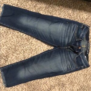 Crop jeans